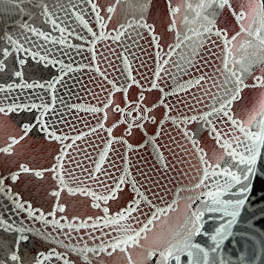 Victoria Secret Lace Long Boho Cardigan in M/L